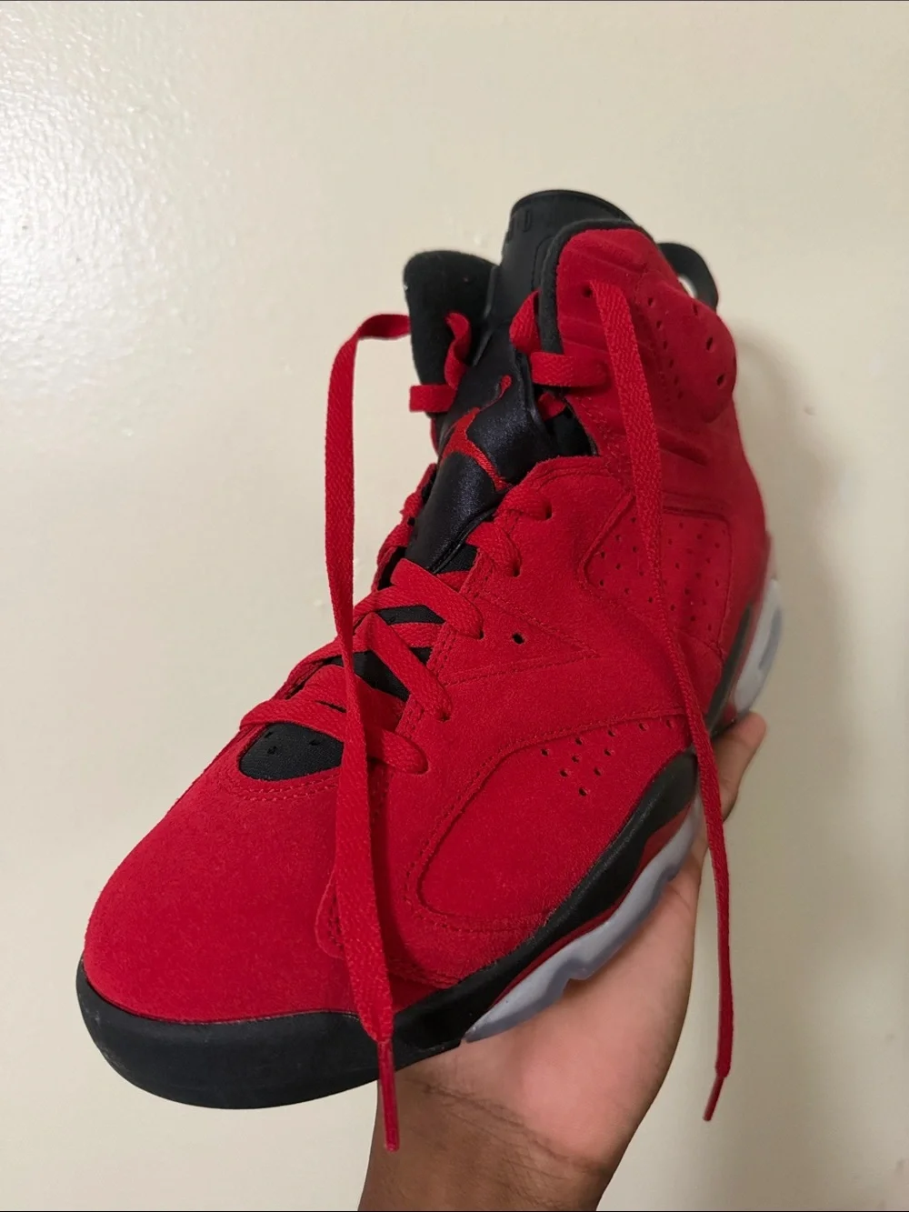 Jordan Air Jordan 6 Retro Varsity Red / Black Box Label